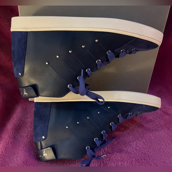 Giuseppe Zanotti High Top Wedge Hidden Hill Sneaker - Picture 7 of 12